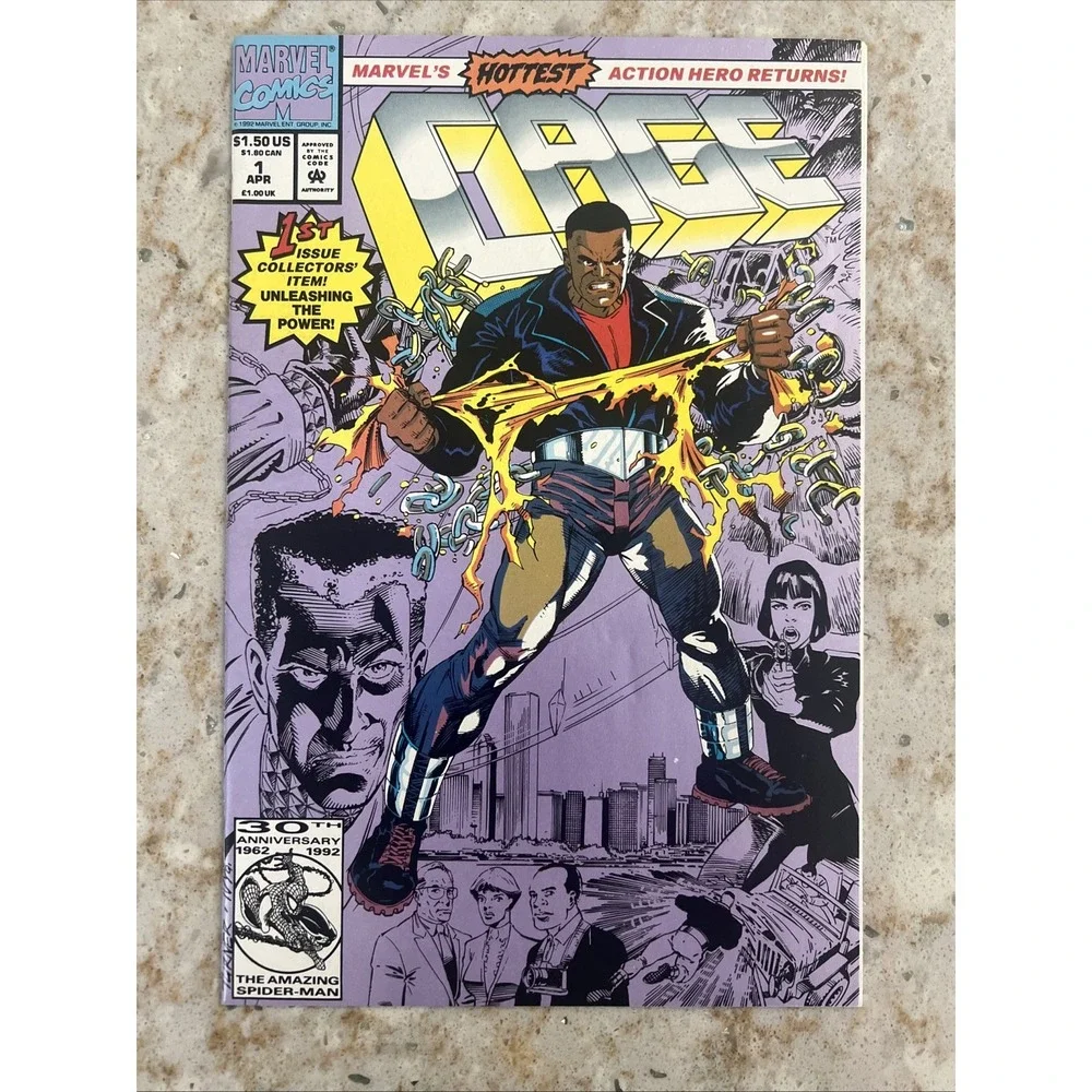 Marvel Comics Cage‎ #1-6 (1992) NM-Mint Lot of 6
